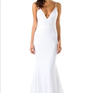 White Mermaid dress